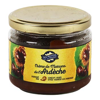 Crème de marron de l'ardèche Nos Régions ont du Talent 325g