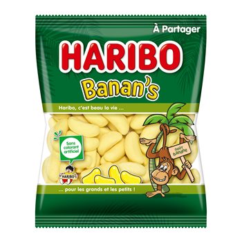 Bonbons Haribo Banan's - 300g