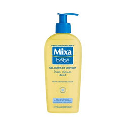 Gel lavant Mixa Bébé 2en1 corps/cheveux - 250ml