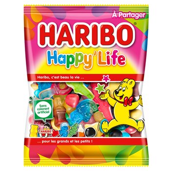 Bonbons Haribo Assortiment Happy life - 275g