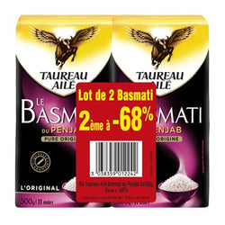 Riz Basmati Taureau Ailé 2x500g