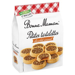 Bonne maman Petites Tartelettes Chocolat Caramel - 250g