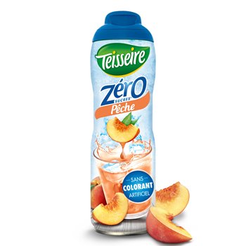 Teisseire Sirop Zero Pêche 60cl