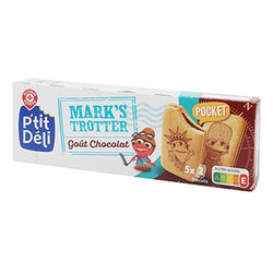 Goûter rectangle P'tit Déli Fourré chocolat - 125g