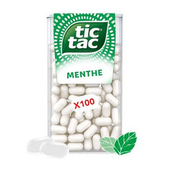 Bonbons Tic Tac 100 menthe - 49g