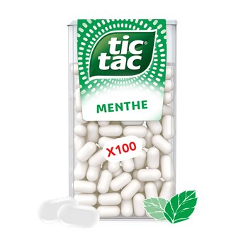 Bonbons Tic Tac 100 menthe - 49g