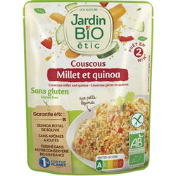 Couscous légumes Jardin Bio Millet sans gluten - 220g