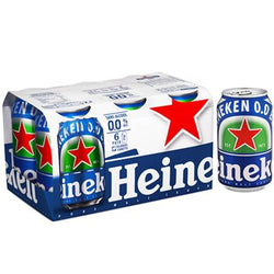 Bière blonde Heineken Sans alcool - 6x33cl