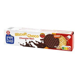 Biscuits P'tit Déli ronds Chocolat noir 200g