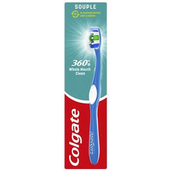 Brosse à dents Colgate 360° souple - x1