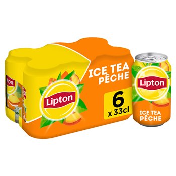 Lipton Ice Tea pêche 6x33cl