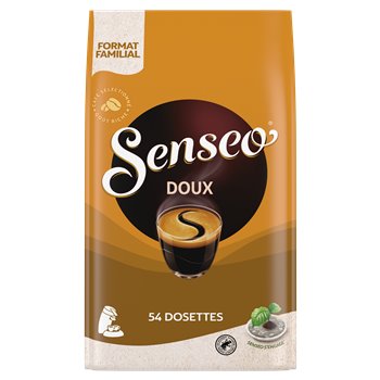 Café Dosettes Senseo Doux - x54 - 375g