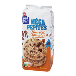 Cookies Méga pépites P'tit Déli Choco amandes caramelisées 184g