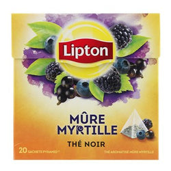 Thé mûre et myrtille Lipton x20 - 36g