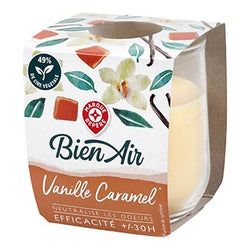 Bougie Bien Air Vanille Caramel 30h - x1