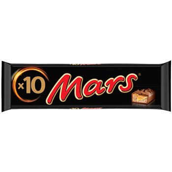 Barre chocolatée Mars x10 barres - 450g