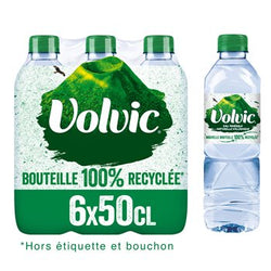 Eau minérale naturelle Volvic 6x50cl