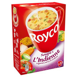 Soupe instantanée Royco A l'indienne - 3x200ml