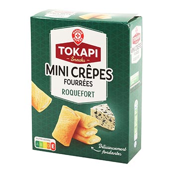 Tokapi Crêpes apéritives Roquefort - 65g ///