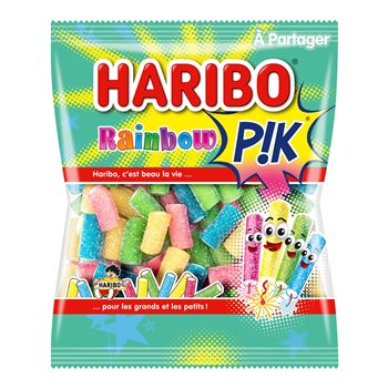 Bonbons Haribo Acidulés Rainbow pik - 200g