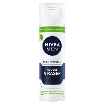 Mousse à Raser Nivea Men Peaux Sensibles - 200ml