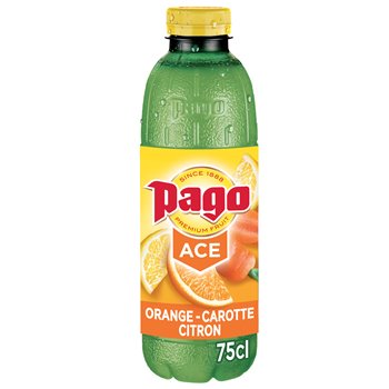 Jus de fruit Pago Orange Carotte Citron - 75cl