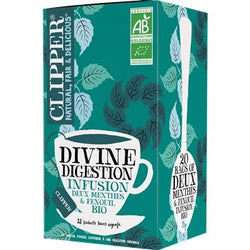 Sachets Infusion bio Clipper Divine digestion - 38g