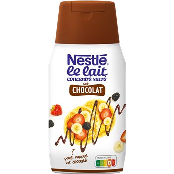 Lait concentré sucre Nestlé Chocolat - 450g