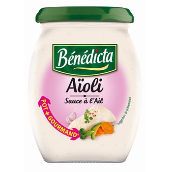 Bénédicta Sauce aïoli Bocal - 260g