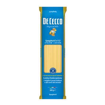 Pâtes De Cecco Spaghetti n°12 - 500g