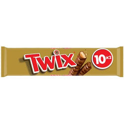 Barre chocolatée Twix 10x2 barres- 500g