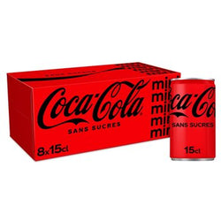 Coca-Cola zero 8x 15cl