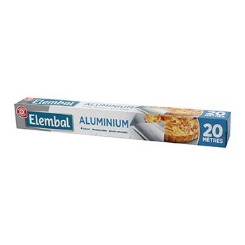 Papier aluminium Elembal 20m