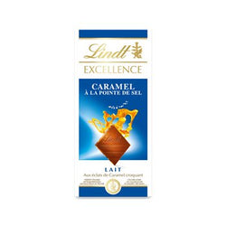 Tablette EXCELLENCE Lait Caramel Fleur de sel 100g