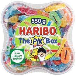 Bonbons Haribo Acidulés Pik box - 550g