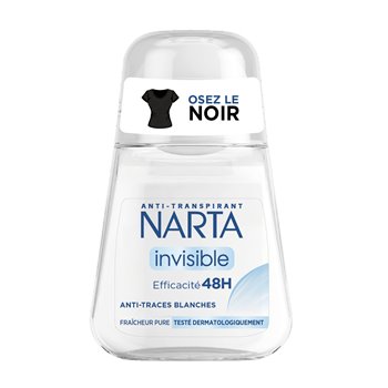 Déodorant bille Narta Invisible Noir - 50ml