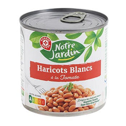 Haricots blancs Notre Jardin A la tomate - 250g