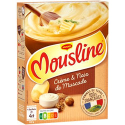 (01/25) Purée Mousline Crème et noix de muscade - 500g