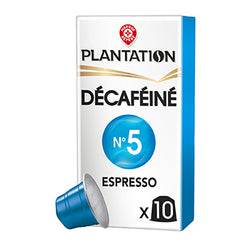 Capsules café Plantation Décaféiné n°5 - x10 - 52g