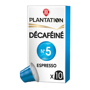 Capsules café Plantation Décaféiné n°5 - x10 - 52g