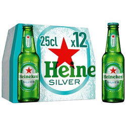 Bière blonde Heineken Silver 12x25cl