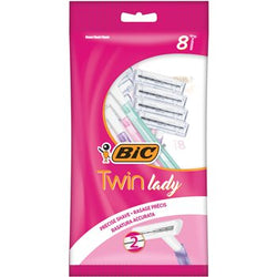 Rasoirs jetables Bic Twin Lady x8