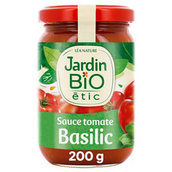 Sauce tomate Jardin Bio' Basilic - 200g