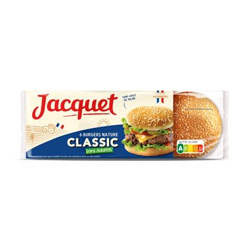 Pain pour hamburger Jacquet x6 - 350g