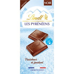 Tablette de chocolat noir Lindt Les Pyrénéens Fondant - 150g