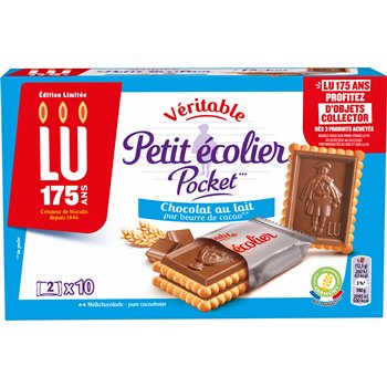 Petit Ecolier Biscuits Lu Chocolat au lait 250g