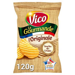 Chips La Gourmande Vico Touche de crème - 120g