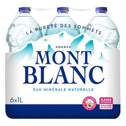 Eau minérale Mont Blanc 1L x6