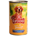 Boîte chiens Lydog Terrines Cabillaud saumon - 1240g