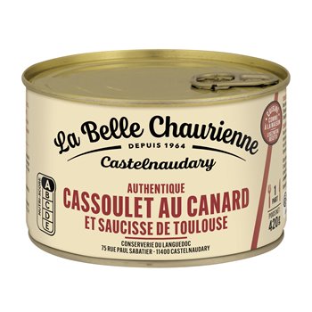 Cassoulet La Belle Chaurienne Au canard 420g